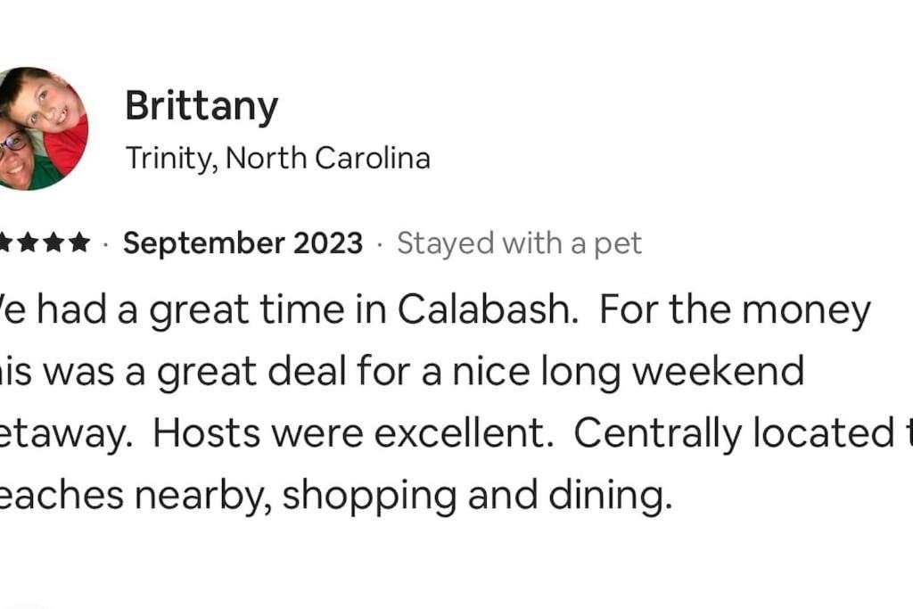Summer Bookings Available Now! Going Fast! Calabash Exterior foto